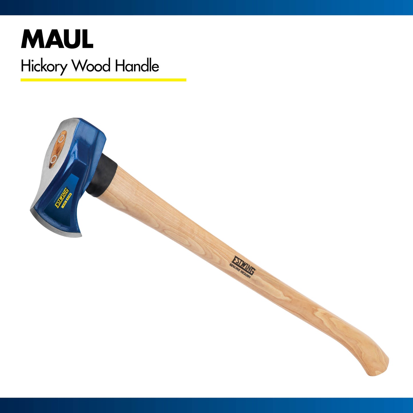 6 lb. Maul with 36" Hickory Wood Handle