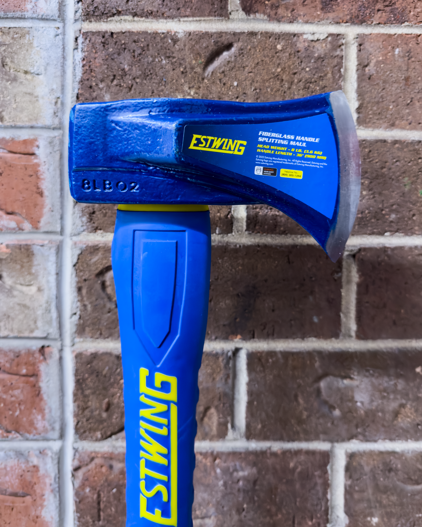 Gently Used 8 lb. Maul with 36" Fiberglass Handle