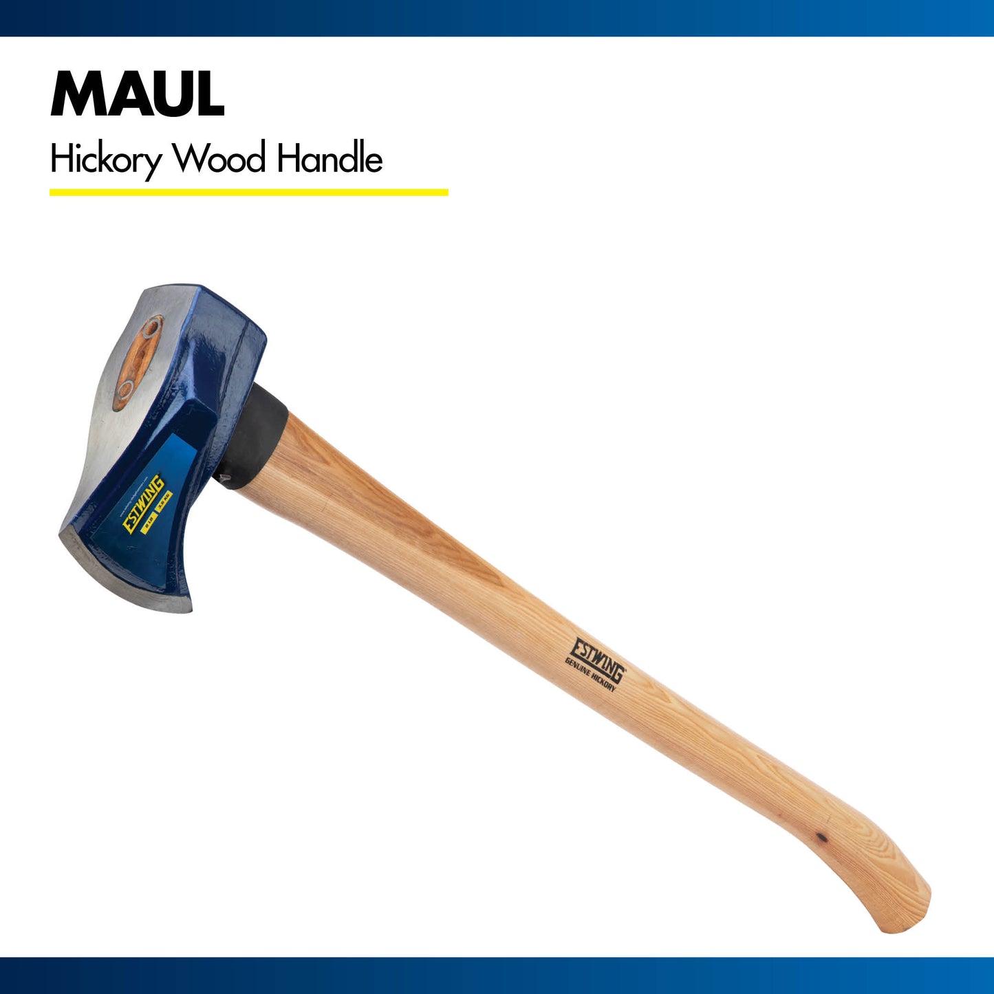 8 lb. Maul with 36" Hickory Wood Handle
