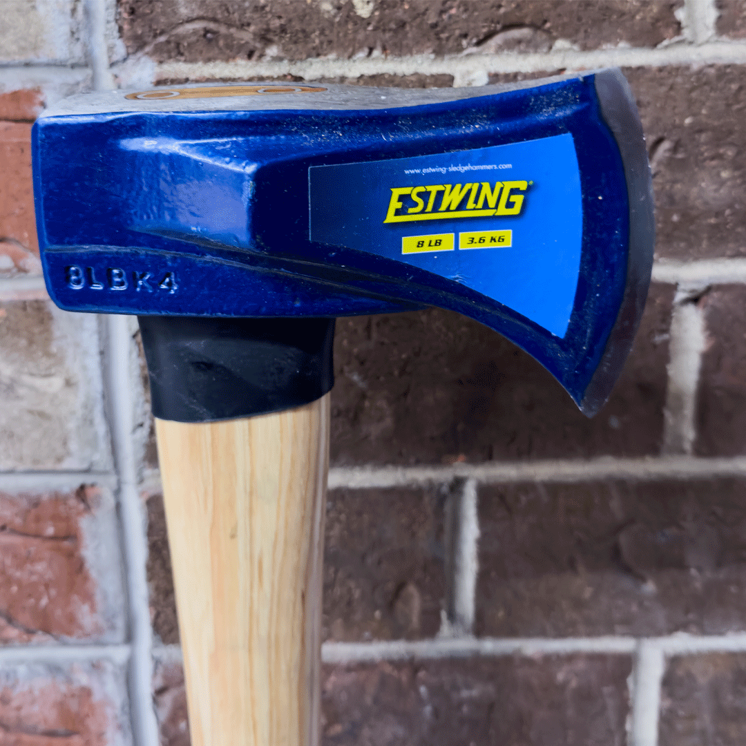 Gently Used 8 lb. Maul with 36" Hickory Wood Handle