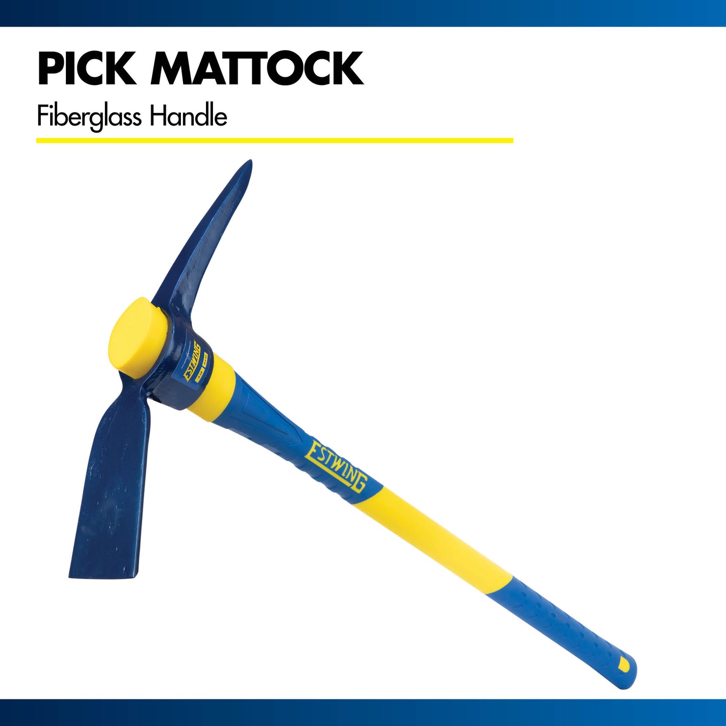 5 lb. Pick Mattock with 36" Fiberglass Handle