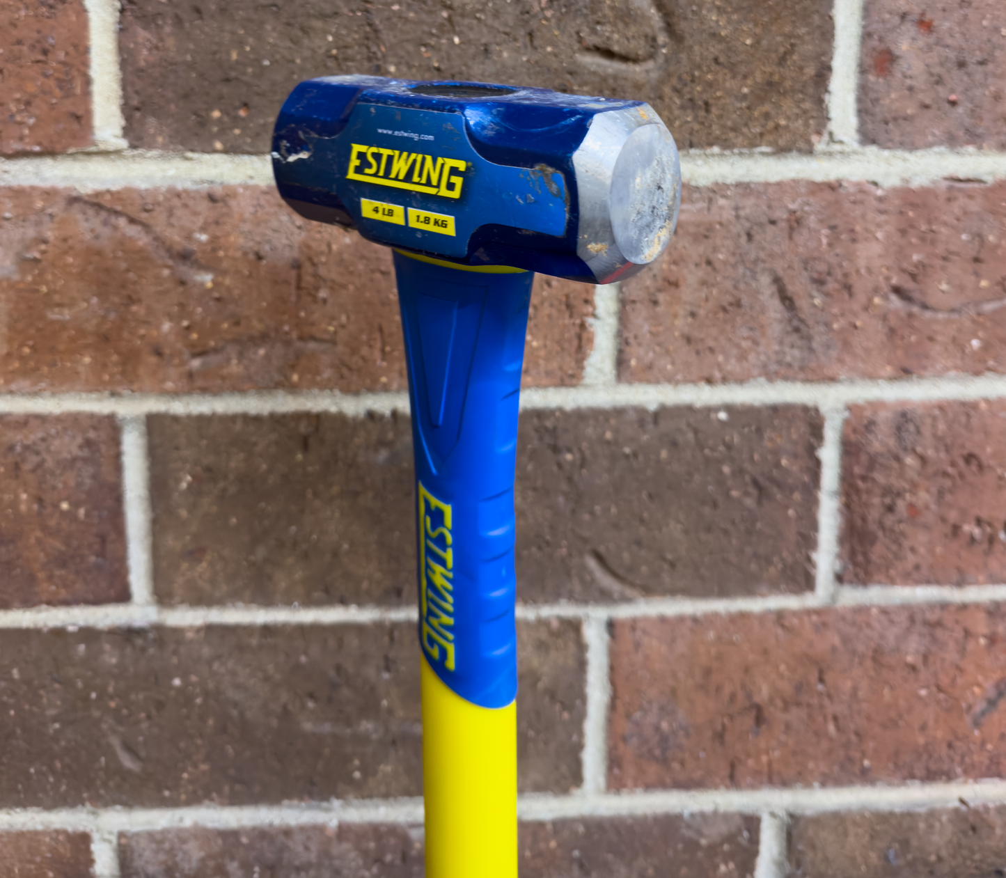 Gently Used Estwing 4 lb Head, 16" Fiberglass Sledge Hammer