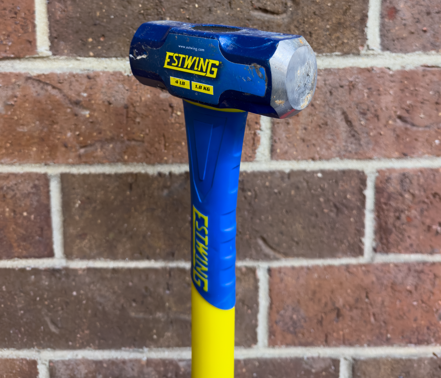Gently Used Estwing 4 lb Head, 16" Fiberglass Sledge Hammer