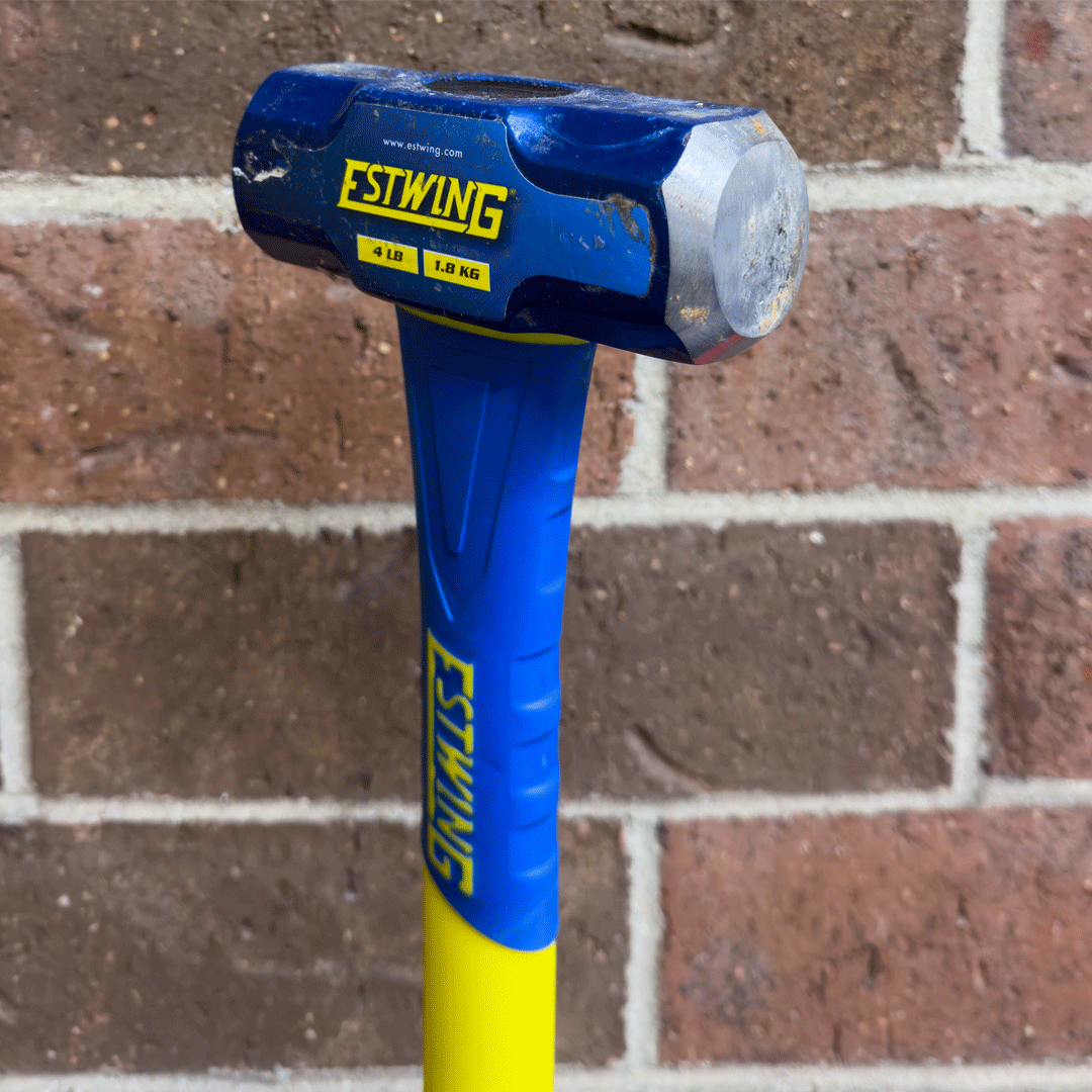Gently Used Estwing 4 lb Head, 16" Fiberglass Sledge Hammer