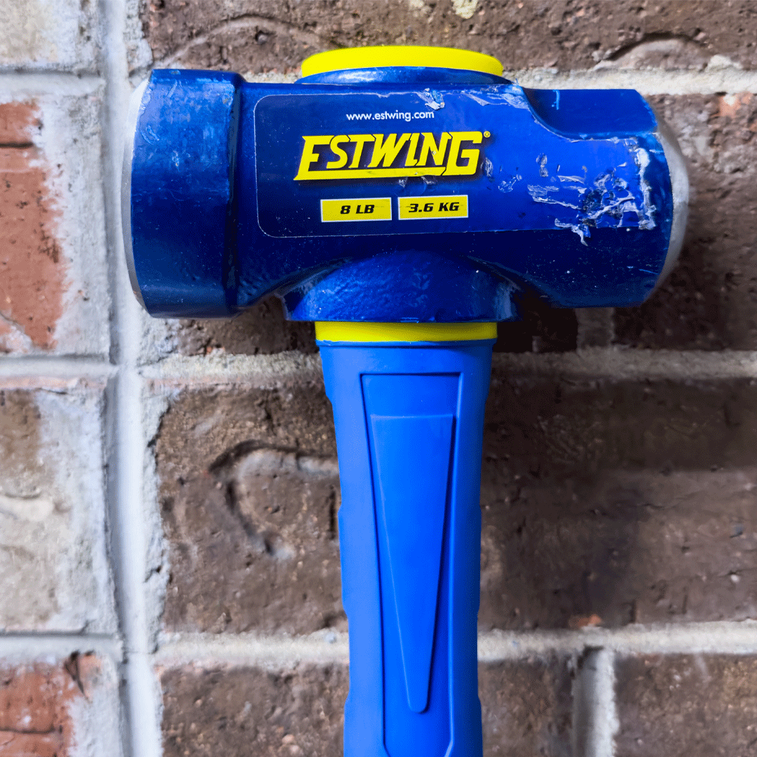 Gently Used 8 lb Demolition Hammer with 36" Fiberglass Handle