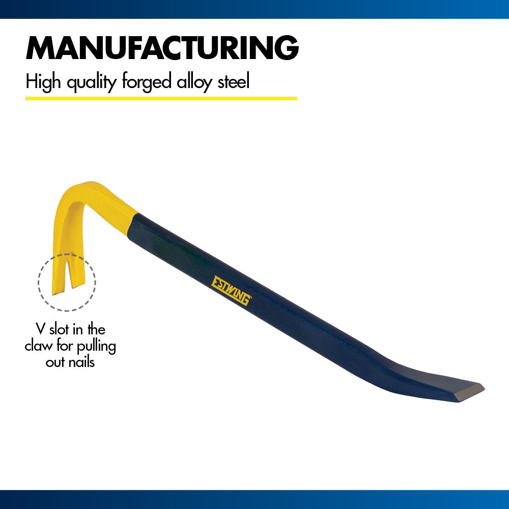 Estwing Heavy Duty G-Bar Wrecking Bar, 14" Length