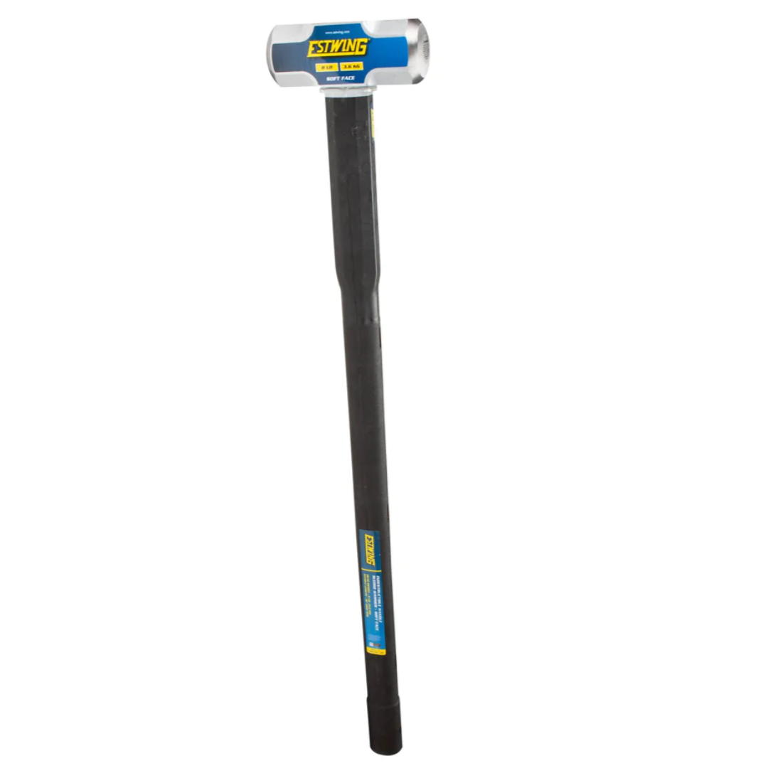 Estwing 8 lb. Soft Face Head, 36" Length Indestructible Handle Sledge Hammer