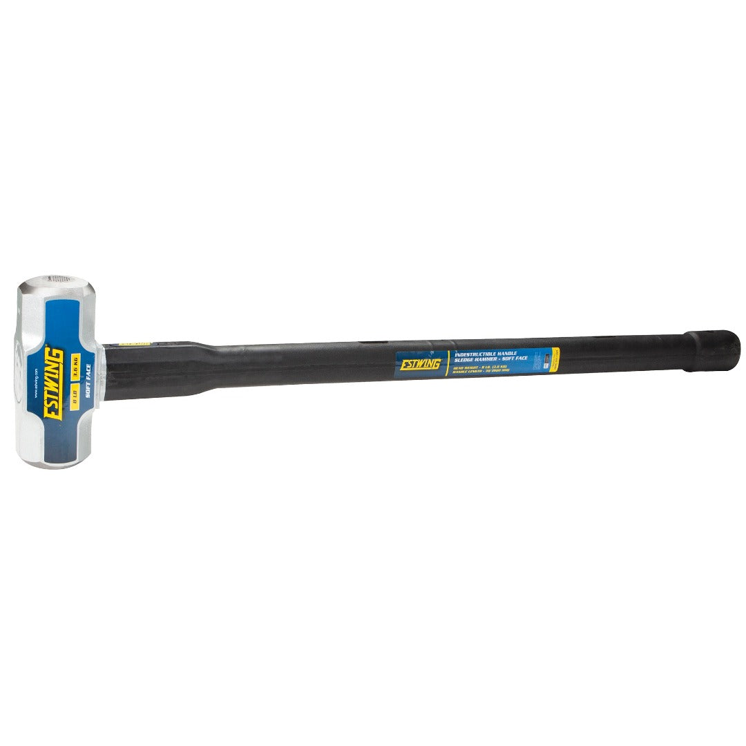 Estwing 8 lb. Soft Face Head, 36" Length Indestructible Handle Sledge Hammer