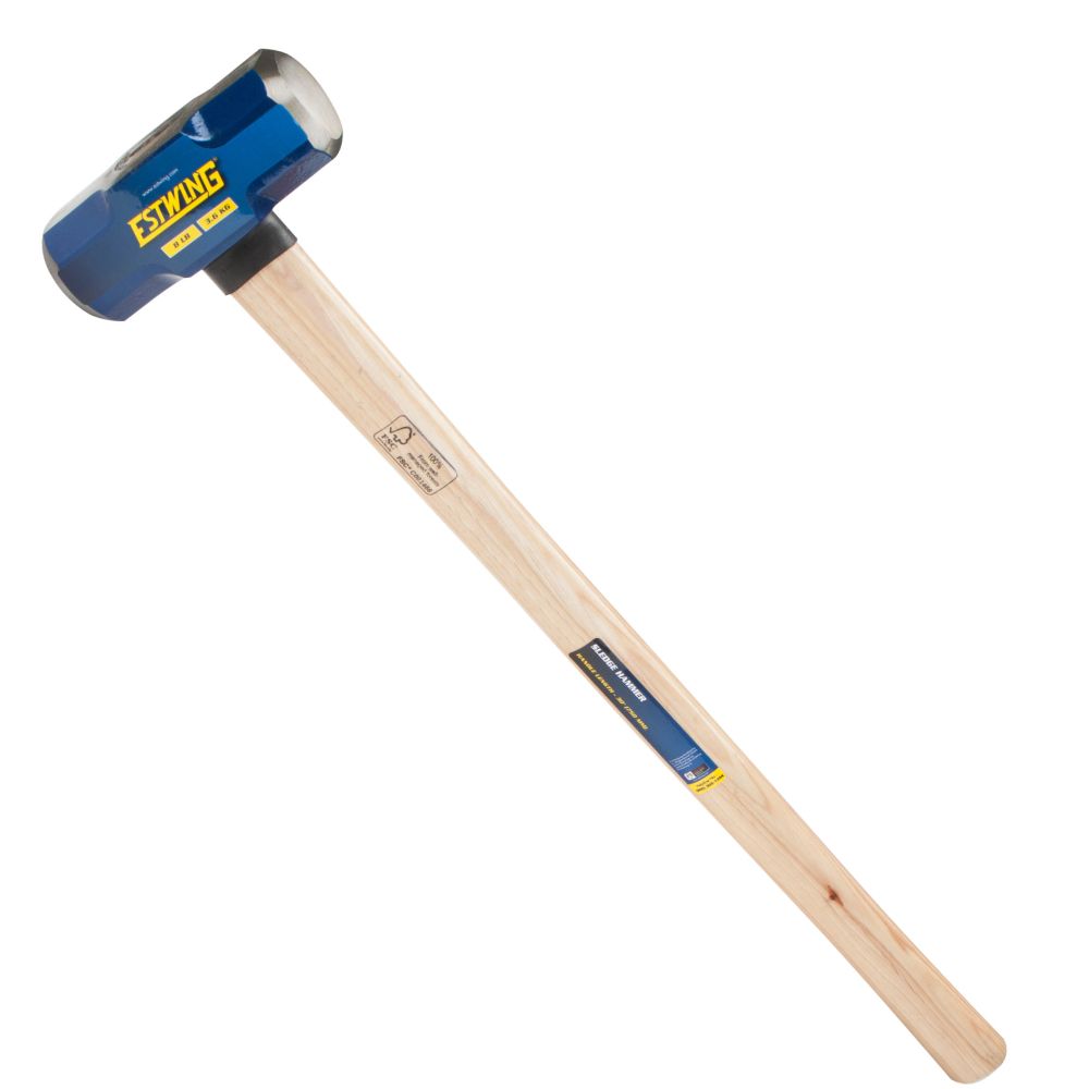 Estwing 8 lb. Head, 30" Length Hickory Wood Handle Sledge Hammer