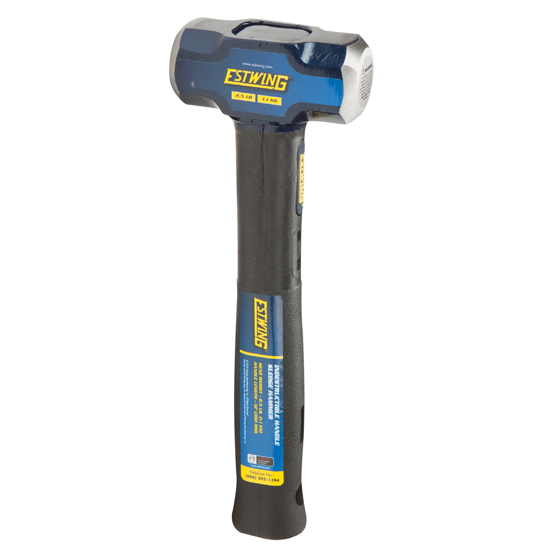 Estwing 2.5 lb. Head, 12" Length Indestructible Handle Sledge Hammer