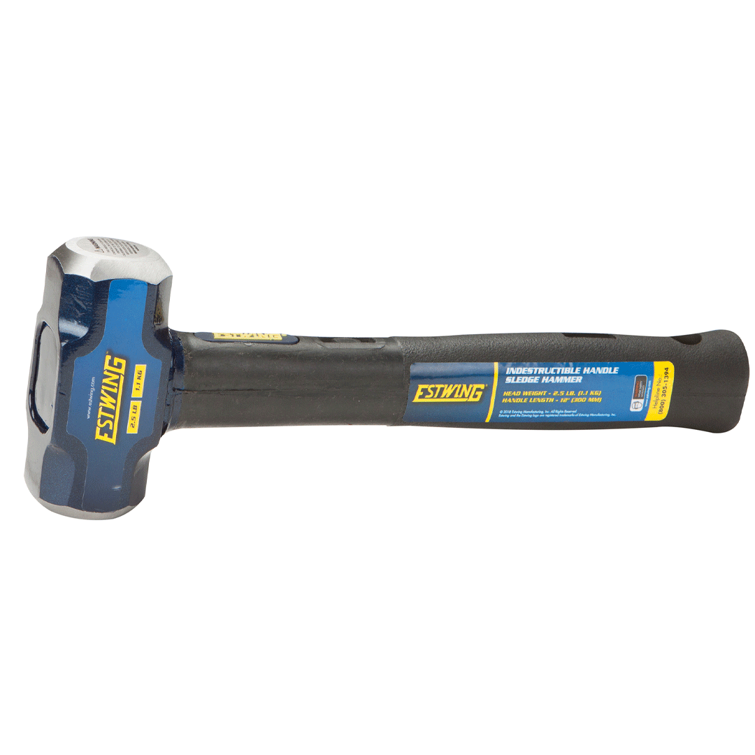 Estwing 2.5 lb. Head, 12" Length Indestructible Handle Sledge Hammer