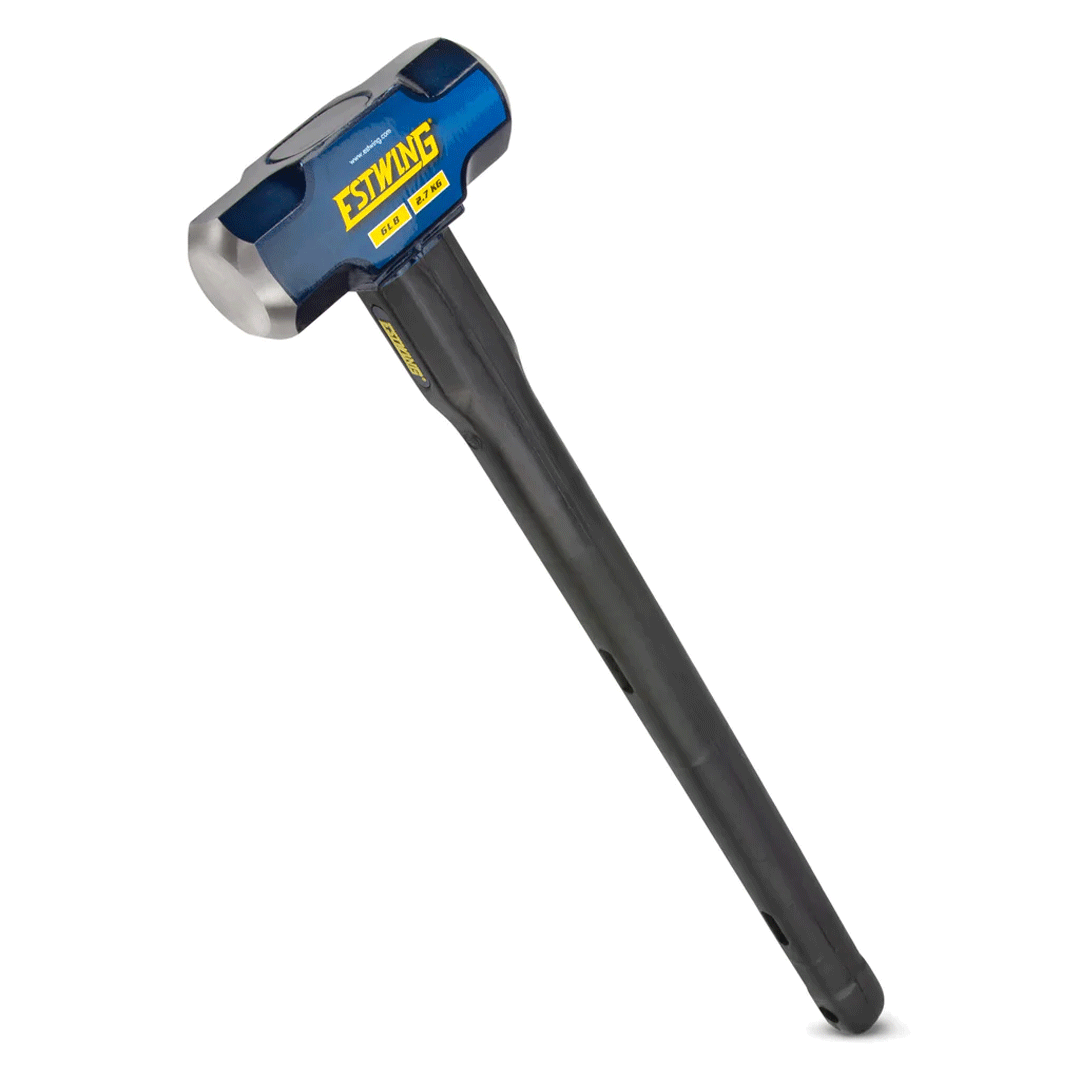 Estwing 6 lb. Head, 24" Length Indestructible Handle Sledge Hammer