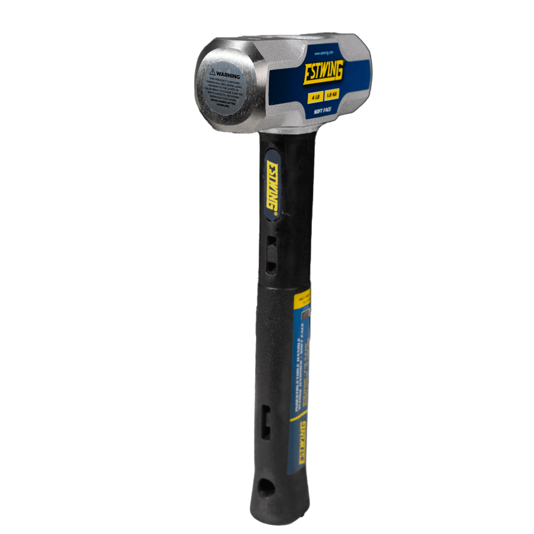 Estwing 4 lb. Soft Face Head, 12" Length Indestructible Handle Sledge Hammer
