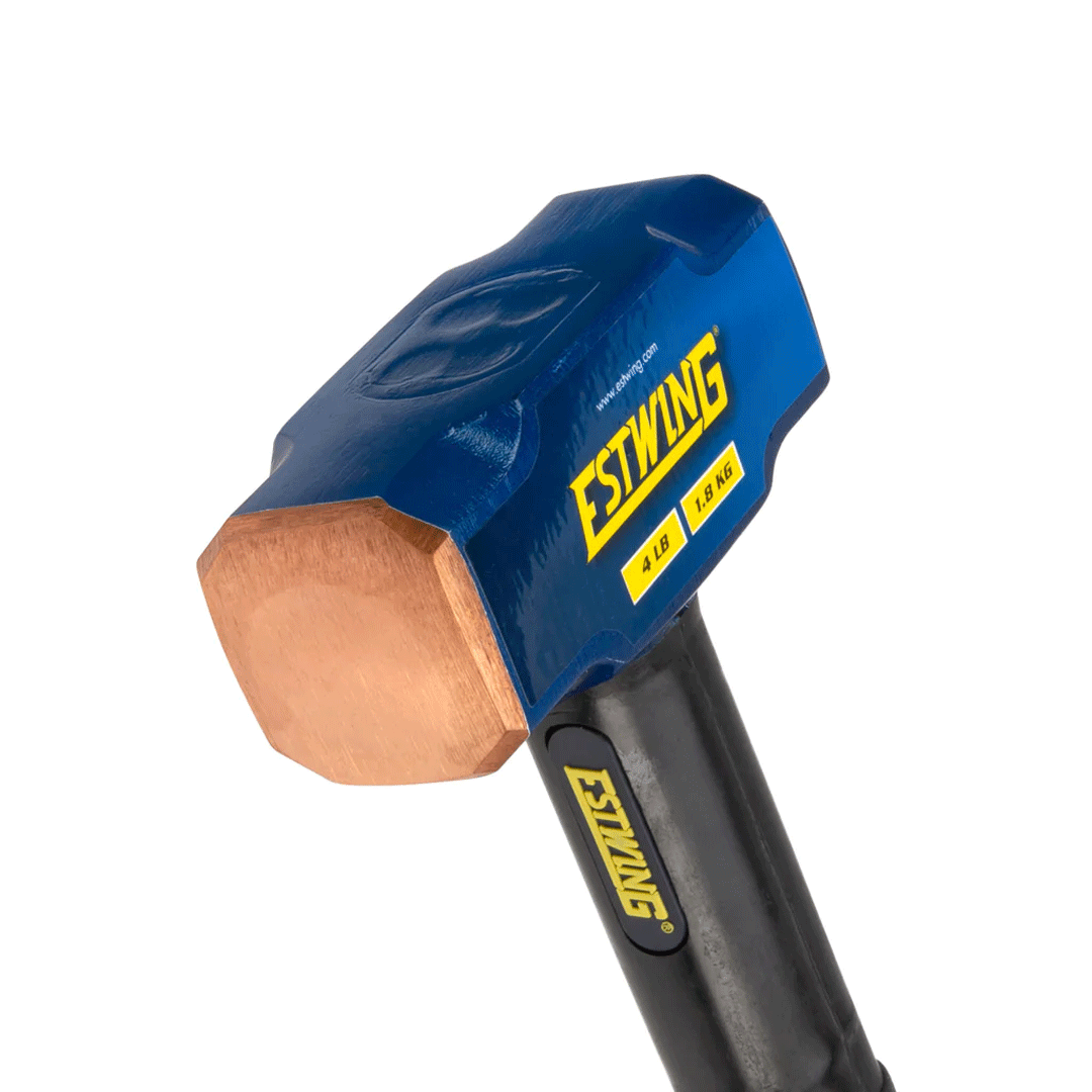 Estwing 4 lb. Copper Head, 12" Length Indestructible Handle Sledge Hammer