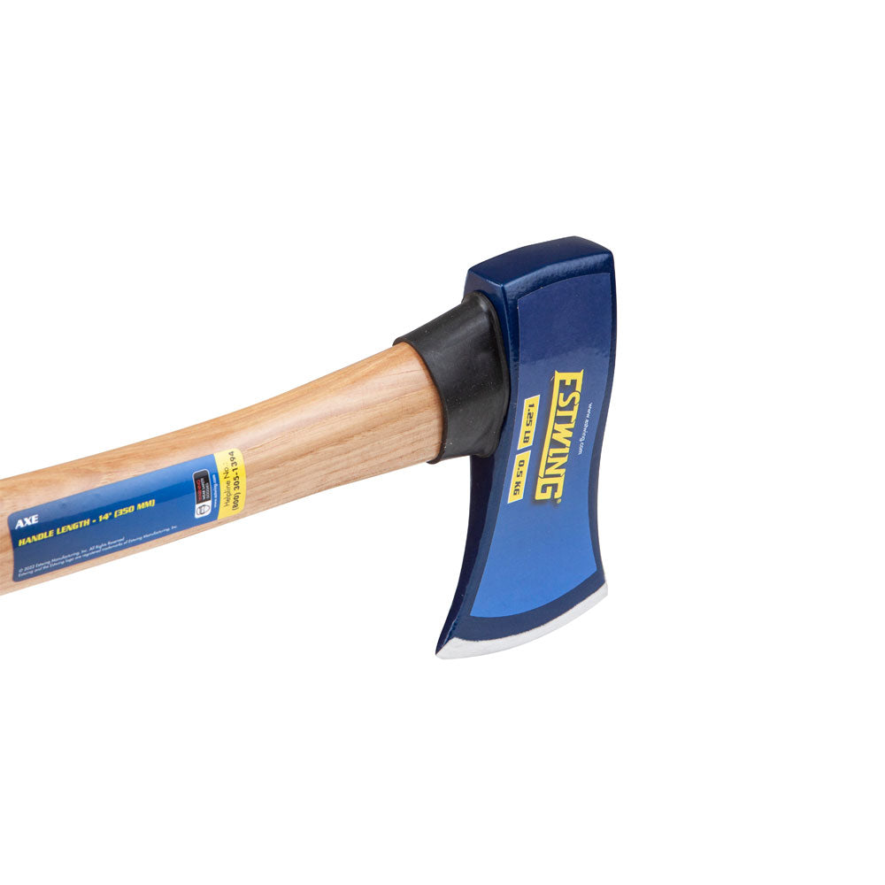 1.25 lb Axe with Hickory Wood Handle, 14"