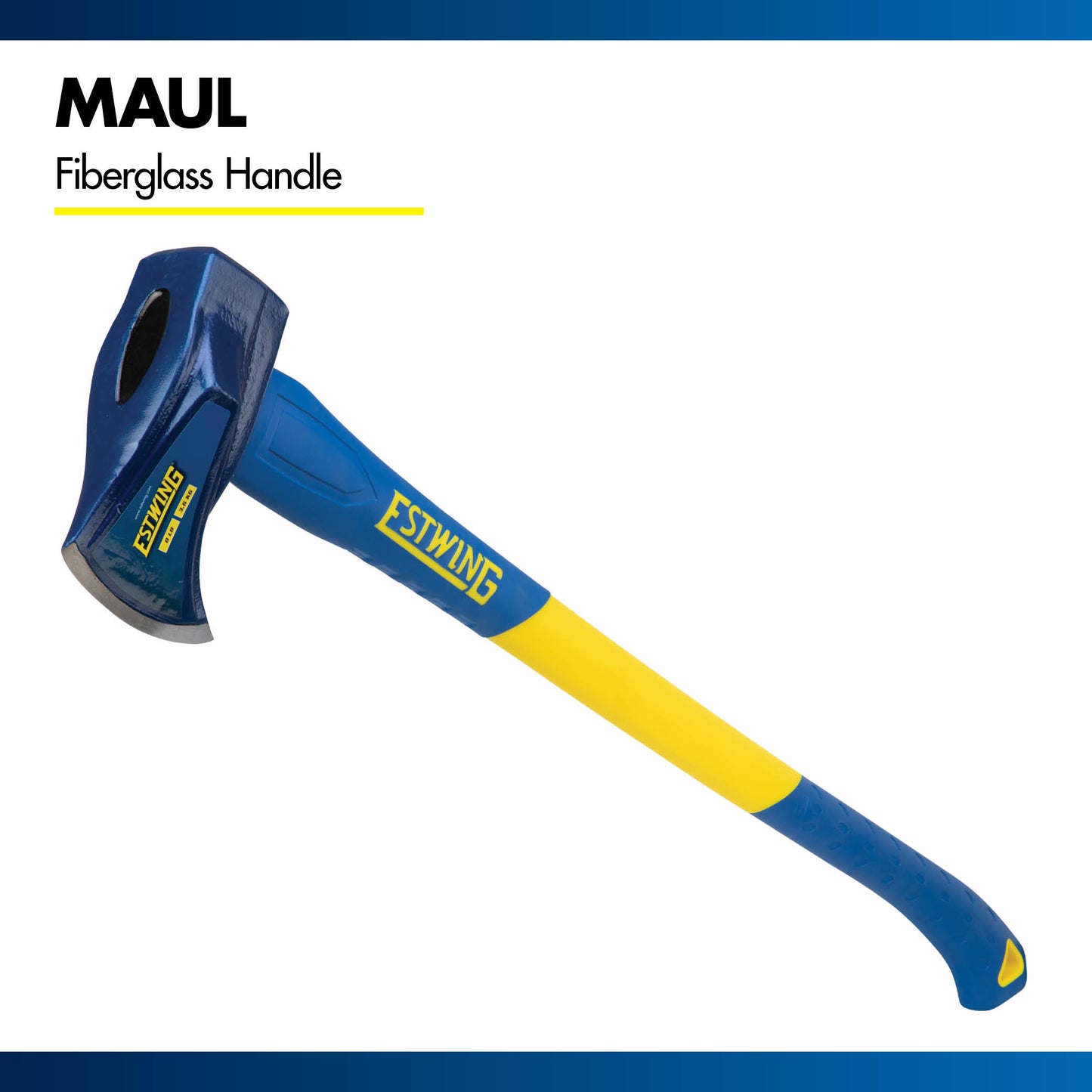 8 lbs Maul with 36" Fiberglass Handle