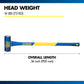 Estwing 16 lb. Head, 36" Length Fiberglass Handle Sledge Hammer
