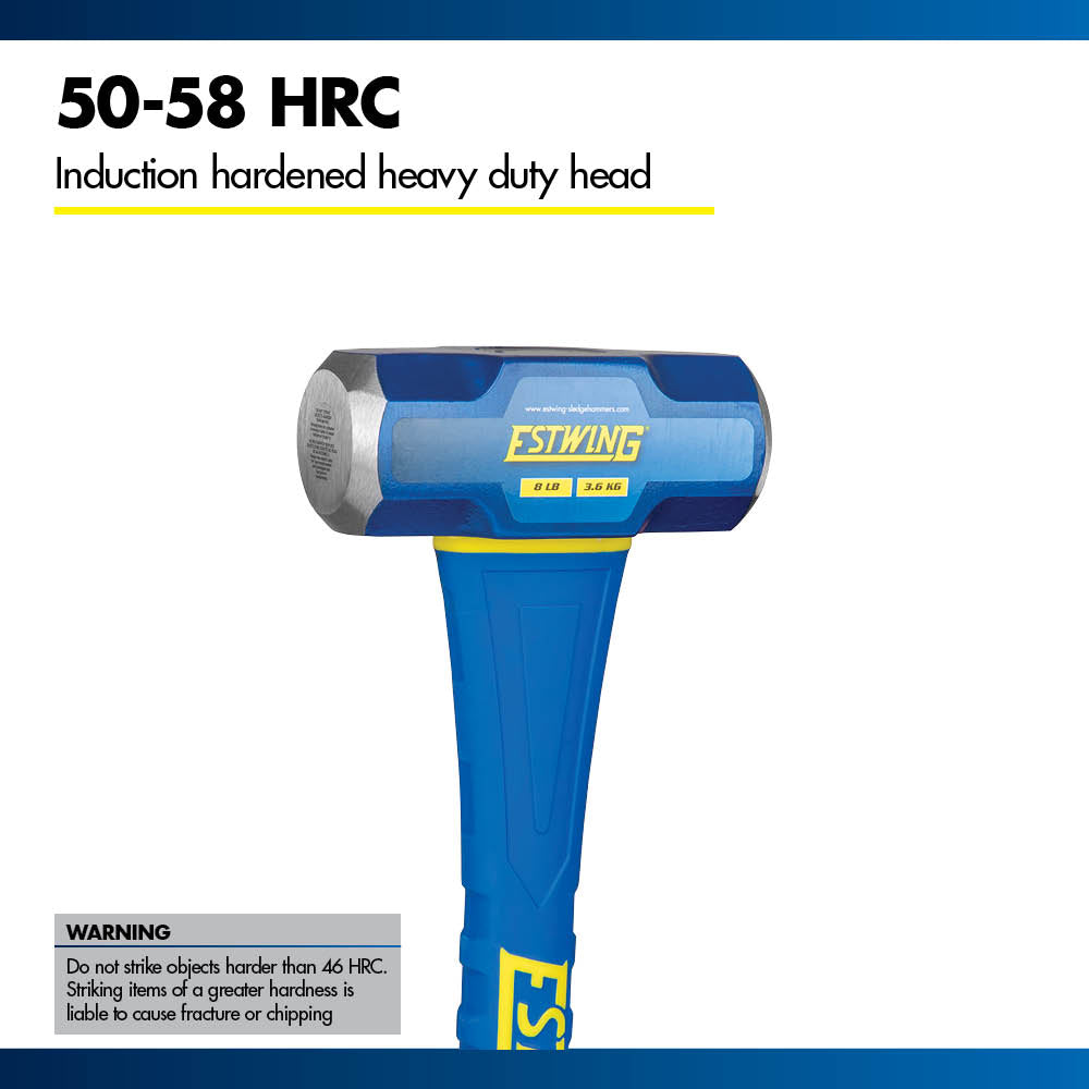 Estwing 8 lb. Head, 36" Length Fiberglass Handle Sledgehammer