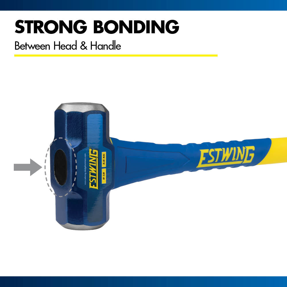 Estwing 8 lb. Head, 36" Length Fiberglass Handle Sledgehammer