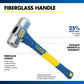 Estwing 4 lb. Soft Face Head, 16" Length Fiberglass Handle Sledge Hammer