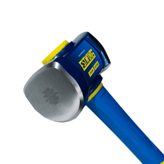 8lbs Demolition Hammer with 36" Fiberglass Handle