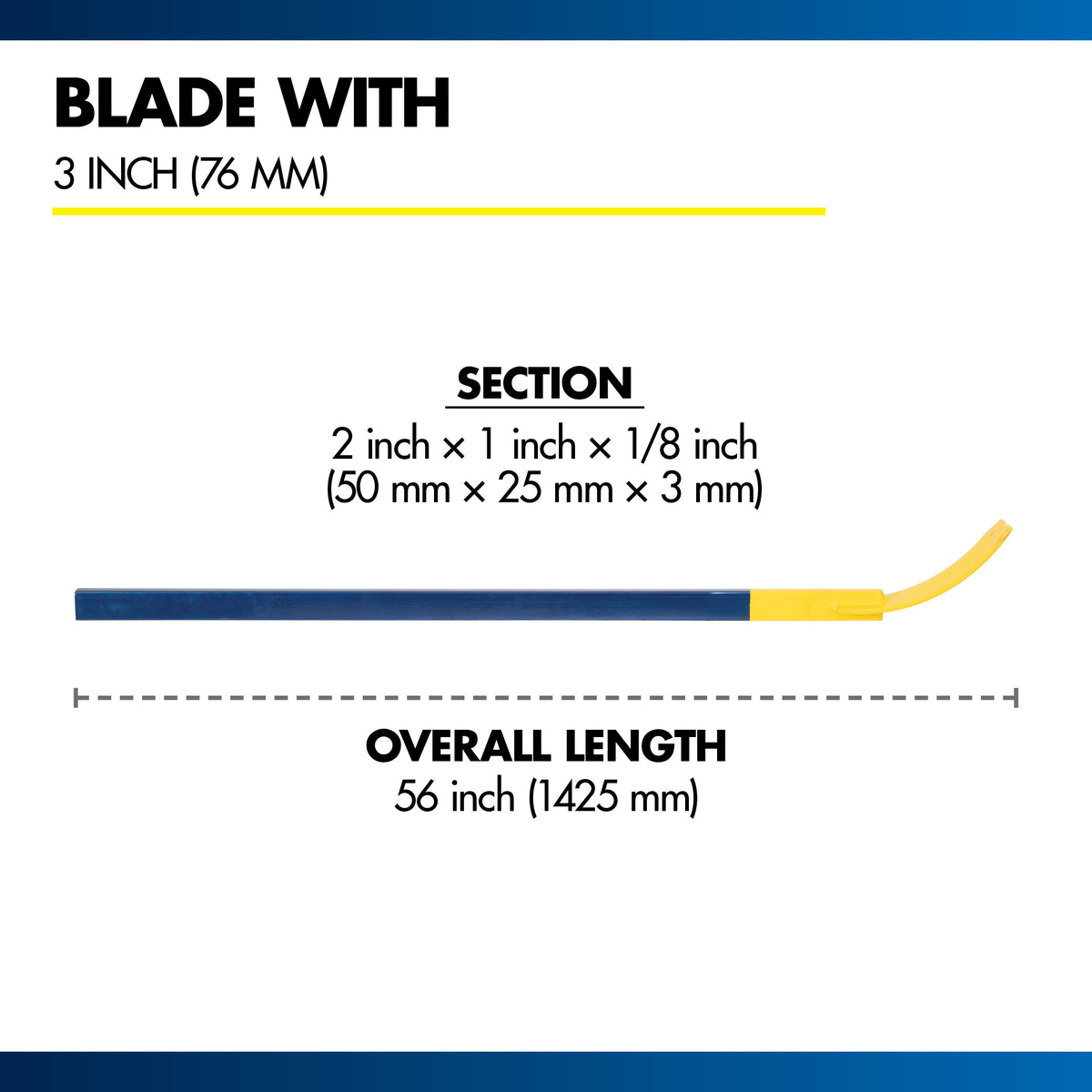 Heavy Duty 56" Construction Bar