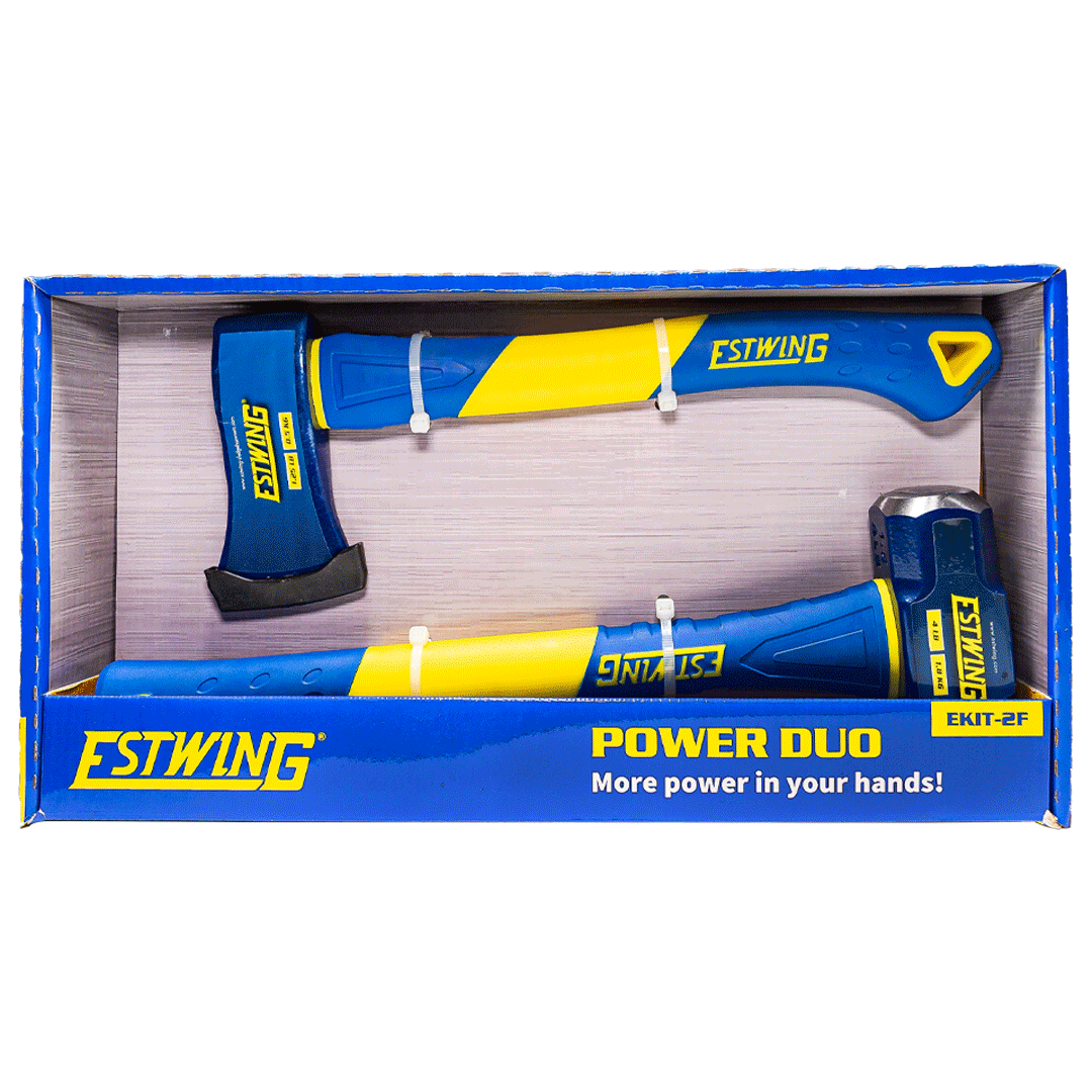 Power Duo Sledge Hammer and Splitting Axe 62480 (EKIT-2F)