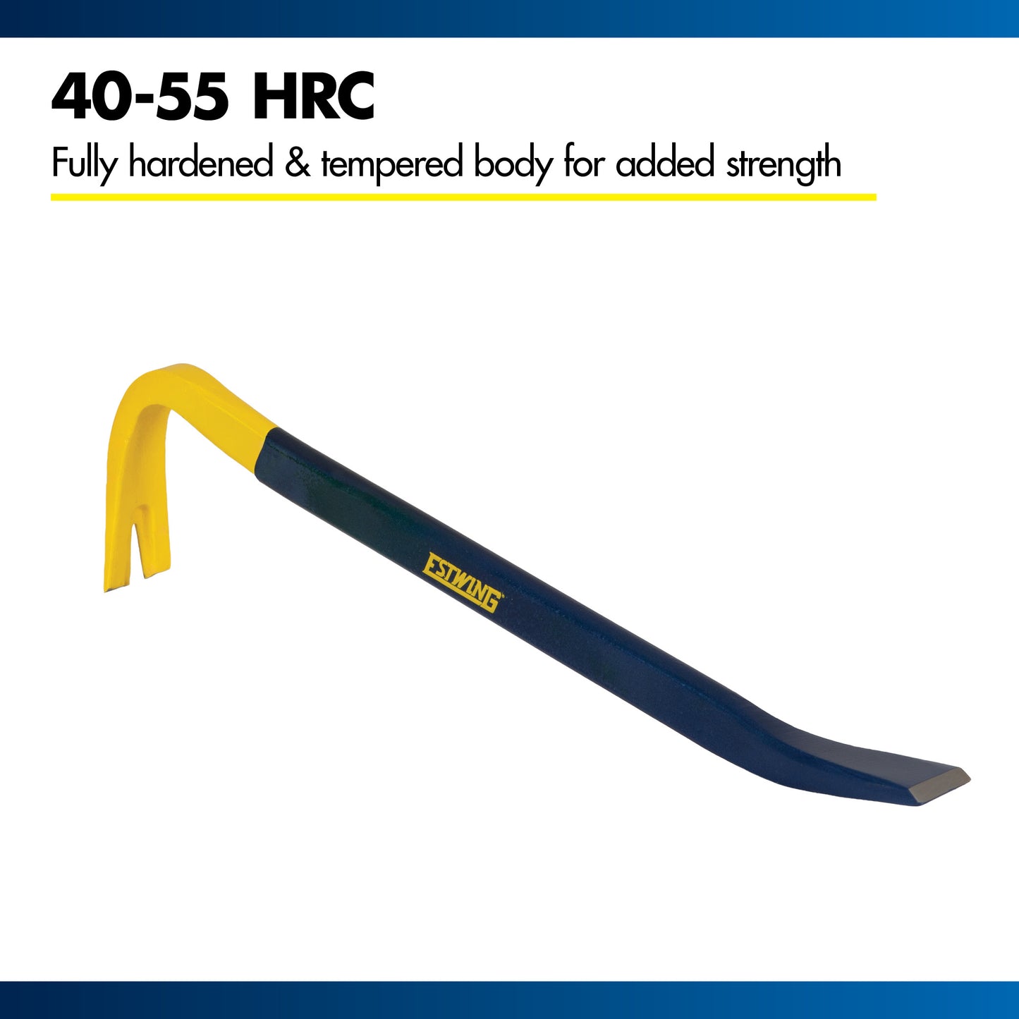 Estwing Heavy Duty G-Bar Wrecking Bar, 14" Length