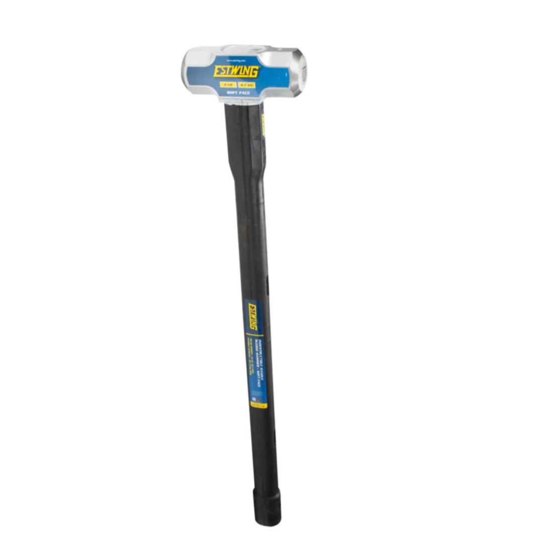 Estwing 6 lb. Soft Face Head, 30" Length Indestructible Handle Sledge Hammer