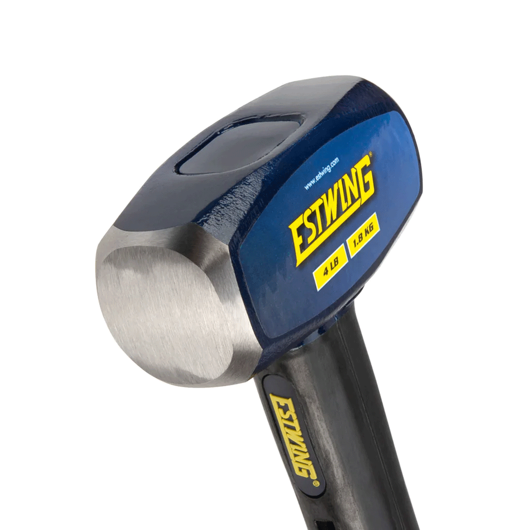 4 lb. Head, 12" Length Indestructible Handle Sledgehammer