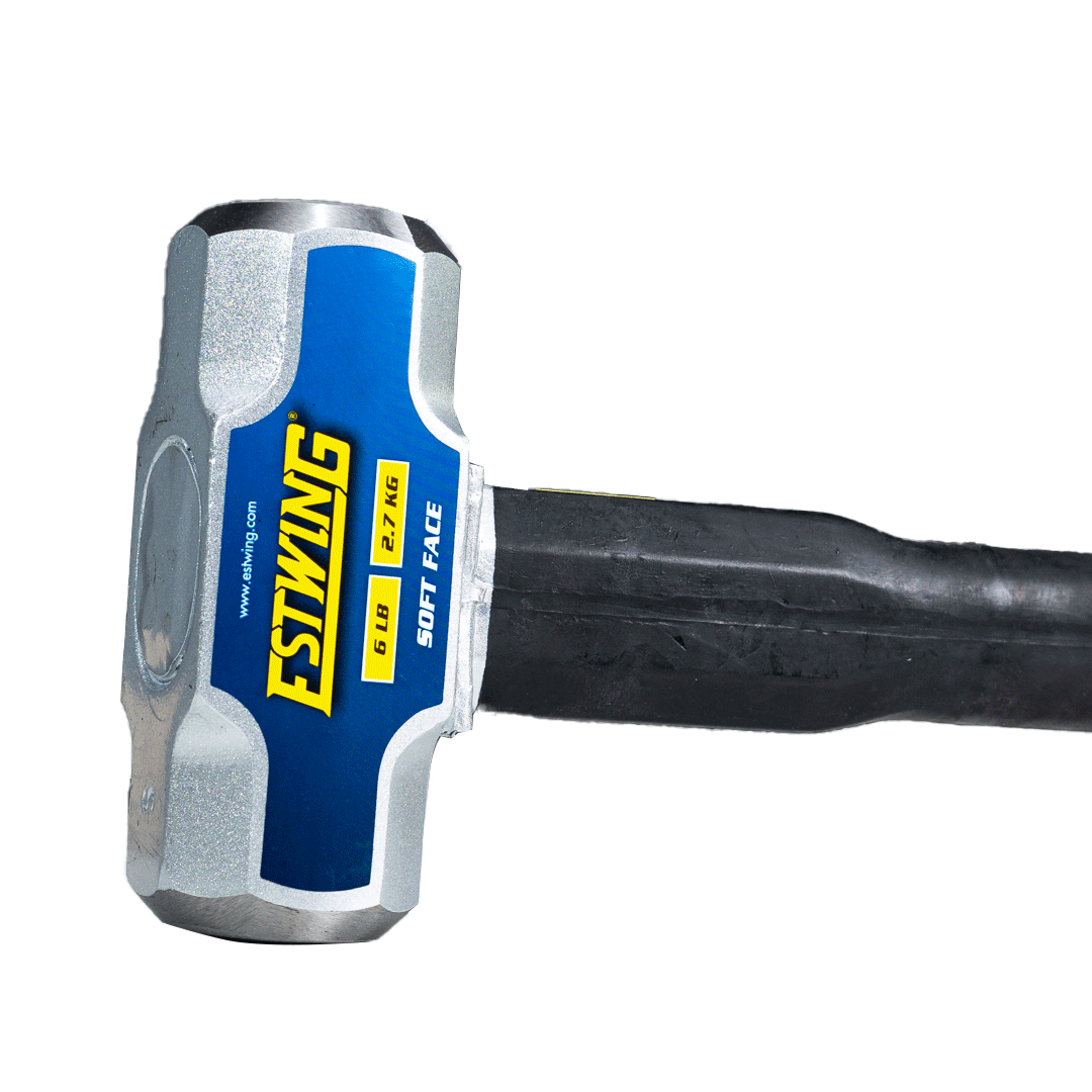 Estwing 6 lb. Soft Face Head, 36" Length Indestructible Handle Sledge Hammer