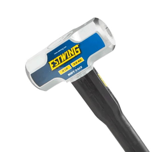 Estwing 8 lb. Soft Face Head, 30" Length Indestructible Handle Sledge Hammer