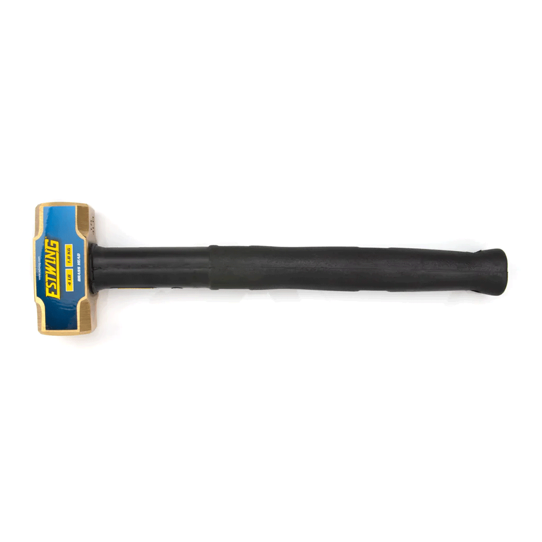 Estwing 4 lb. Brass Head, 16" Length Indestructible Handle Sledge Hammer