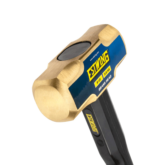 Estwing 8 lb. Brass Head, 30" Length Indestructible Handle Sledge Hammer
