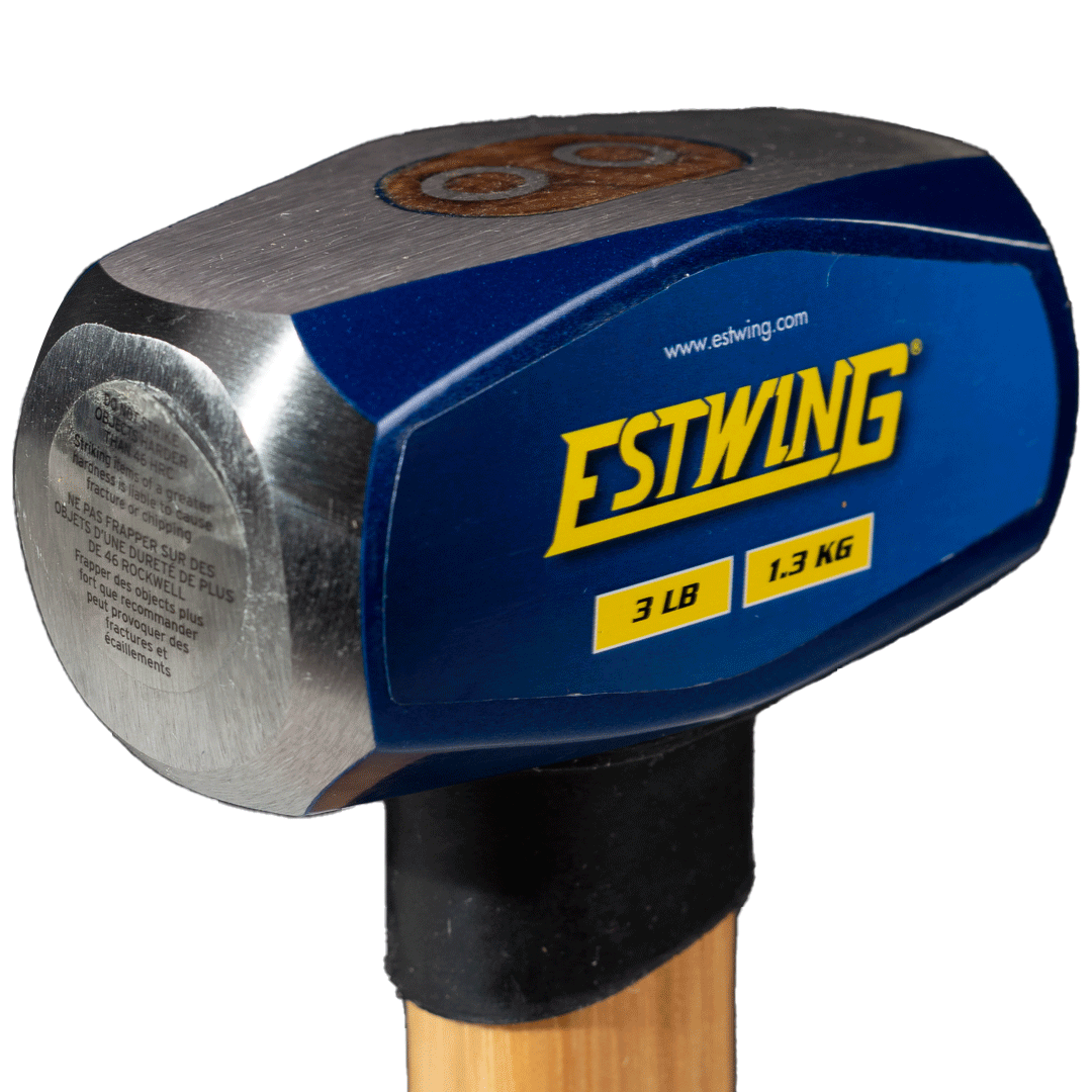 Estwing Drilling Hammer with 11" Hickory Wood Handle, 2 or 3 lb Head