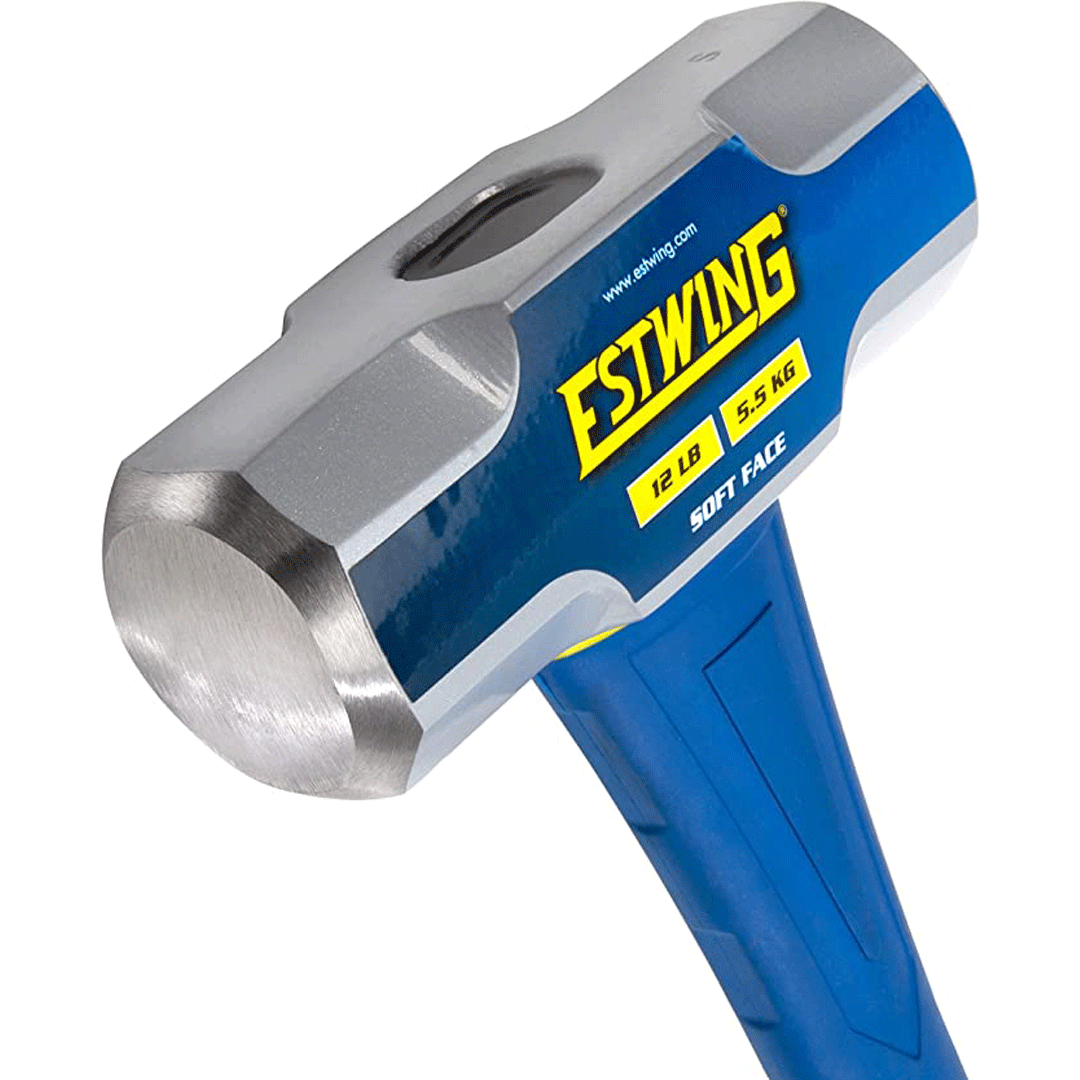 Estwing 12 lb. Soft Face Head, 36" Length Fiberglass Handle Sledgehammer